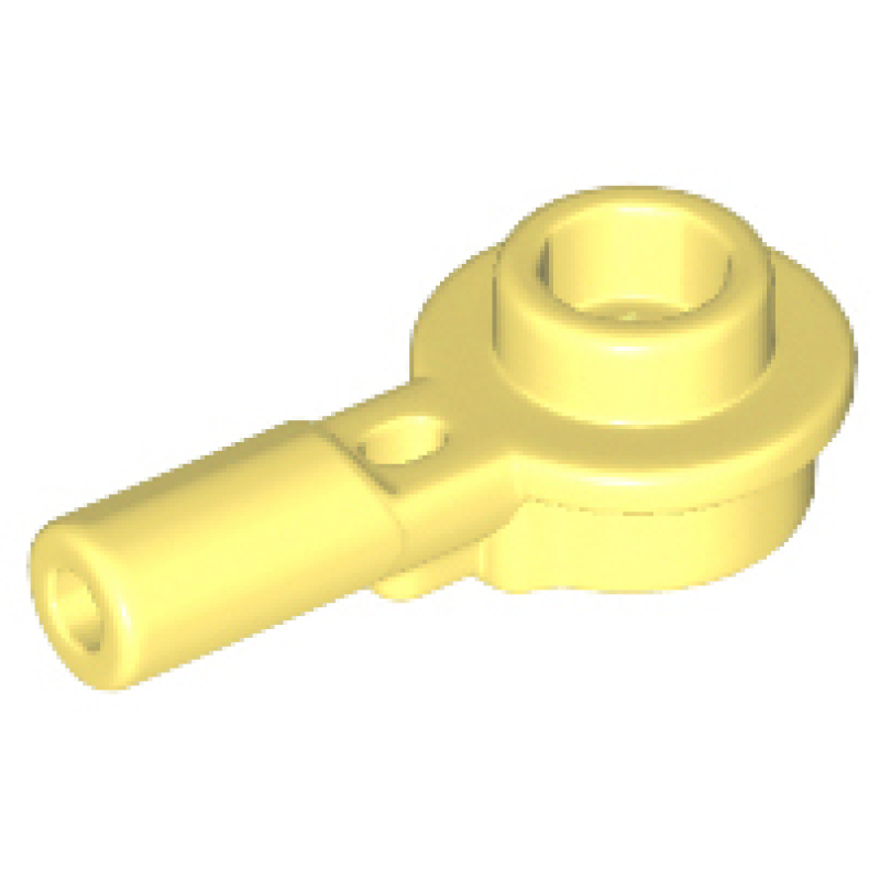 Staaf 1L met 1x1 ronde plaat Bright Light Yellow